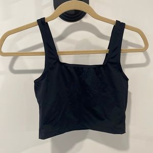 WEISSMANS - BALERA - DANCE CROP TOP/BRA - BLACK